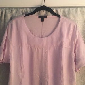JCrew tee; lavender; Size L